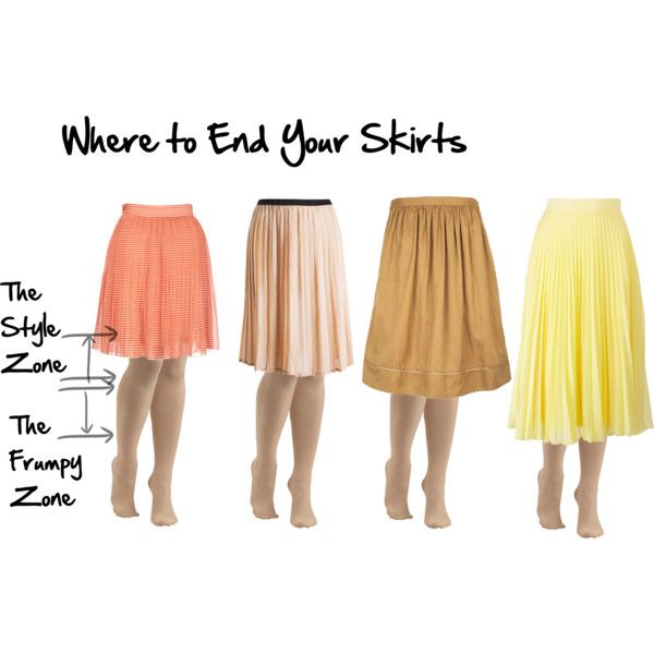 Where to End Your Skirts