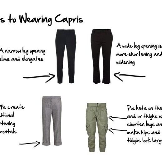 Tips to Wearing Capris