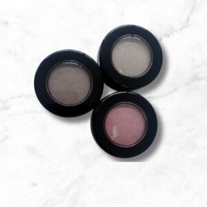 Warm eyeshadow colours - mineral, vegan, Australian made for those with cool undertone colour palettes, Spring and autumn